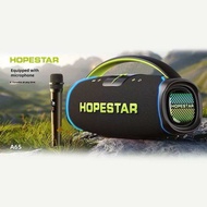 SY ลำโพงบลูทูธHopestar A65  ลำโพง 300W พร้อมไมล์หลายสาย1ตัว เอฟเฟคเสียงเปลี่ยนได้3ระดับ ของแท้100%