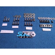 Baut Body Set Satria FU Karbu ( Baut L Stainless )