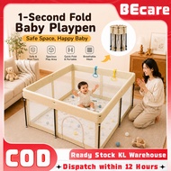 Kids Foldable Playpen Safety Baby Playpen Indoor Playpen Baby Fence Pagar No installation 寶寶圍欄