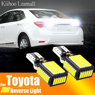 2x LED Reverse Light Blub Lamp W16W T15 921 Canbus For Toyota Auris Avensis T27 CHR Camry Corolla FJ
