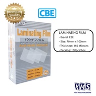 CBE Laminating Film 70mm x 100mm