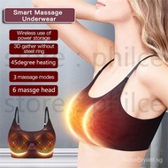 Women Breast Enlargement Massager wireless Electric Massage Bra Hot Compress Breast Care