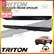 Mitsubishi Triton 2024 to 2025 Trunk Spoiler Tailgate Trim Cover ( Car Accessories )