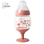 180ml Goblet Cute Baby Drinking Water Cup Transparent Kids Juice Goblet Baby Drinking Water Cup
