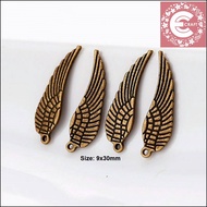 6 PCS WINGS CHARM WINGS BRACELET HANDMADE ACCESSORIES MATERIAL