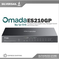 Tp-Link ES210GP Omada 10-Port Gigabit Easy Managed Switch with 8-Port PoE+