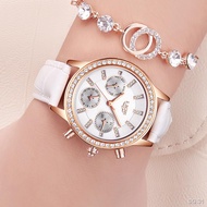 ✽Relogio Feminino Women Watches LIGE Luxury Brand Girl Quartz Watch Casual Leather Ladies Dress Watches Women Clock Mont