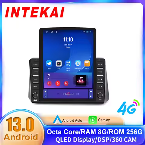 9.7" Tesla Vertical Style Screen For Nissan Kicks Micra Versa Almera 2014-2021 Car radio GPS Navigat