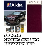 Aikka Paint / TOYOTA HARRIER  / 3R0 / BRACKISH RED  - Aikka OEM Factory Colour / TOUCH UP PAINT / Ca