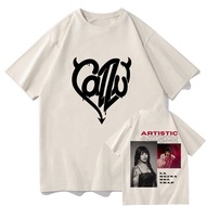 COD Cazzu Singer Tshirt Fashion Men/women Clothing Harajuku Clot KRK5