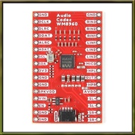 BOB-21250 Audio Codec Breakout Board WM8960 Qwiic I2S Interface Stereo Headphone Speaker Amplifier D
