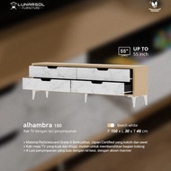 ALHAMBRA 150 TV drawer table rack - BANDUNG area only