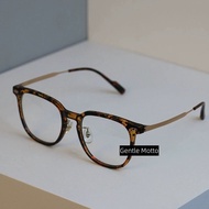 Gentle Motto Ultra-light Titanium Frame Square พรางหุ่น กรอบแว่นตา ผู้หญิง ผู้ชาย ทันสมัย แว่นสายตา