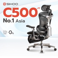 ศูนย์ไทย - SIHOO รุ่น Doro C500-FT เก้าอี้เพื่อสุขภาพ มีที่พักเท้า เก้าอี้ทำงาน Ergonomic Chair ออกแ