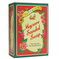 พร้อมส่งจาก กทม. Mysore Sandal Soap สบู่หอมน้ำมันแก่นจันทร์ ขนาด 75 กรัม