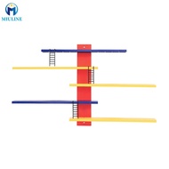 Figure Toy Display Stand Set Wall Mounted Handwork Doll Floating Shelves DIY Colorful Display Rack S