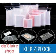 Ziplock Plastic Clips Size 8x12cm 7x10cm 4x6cm 5x8cm Contents 10 Sheets And 20 Sheets