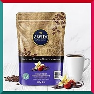 ZAVIDA - 榛子香草優質全豆咖啡907克 中度烘焙 100%阿拉比卡咖啡豆 加拿大製造 銷量第一 平行進口 (參考效期: 12/2025*)
