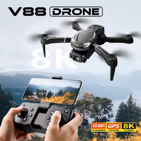 2025 New Original V88 Drone 8K GPS Professional HD Aerial Photography Dual Camera Folding Remote Con