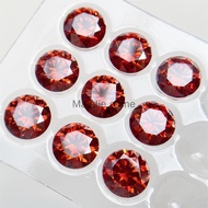 Colorful Gem Moissanite Diamond RED Loose Stone 1/2/3ct Red Moissanite