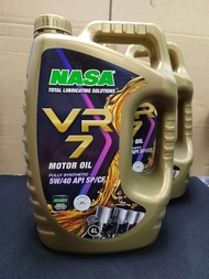 NASA VR7 5W40 API SP/CF 4L (WITH FREE GIFT &amp; FREE CHANGE ENGINE OIL SERVICE)
