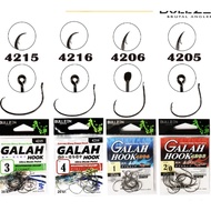 BULLZEN Circle Galah Hook model 4216 / 4215 / 4205 / 4206 Mata Udang
