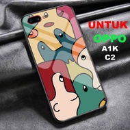 (G110) OPPO A1K Glossy Case/Realme C2 Motif [KRTN] Latest Grace Case Casing Glossy 2D