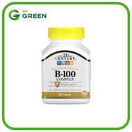 21st Century B-100 Complex Prolonged Release 60 Tablets Vitamin B Complex