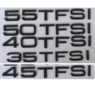 Gloss Black 35TFSI 40TFSI 45TFSI 50TFSI 55TFSI TFSI Emblems Badges Symbols for Audi A3 A4 A5 A6 A7 A