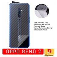 Oppo Reno2 CARBON SKIN - OPPO RENO 2-scratch-resistant Back - BC