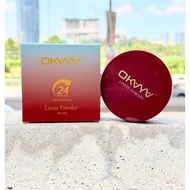 OKAYA TRANSLUCENT / PINK LOOSE POWDER BEDAK TABUR