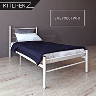 3V Powder Coat Metal Bed Frame 3VEY900F - Single Size