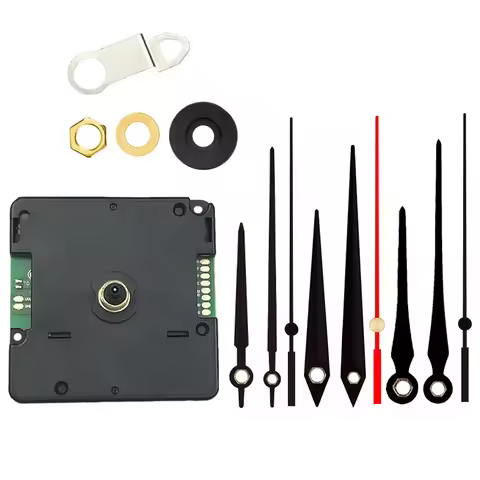 DCF Radio Wave Clock Movement Automatic Timing and Jumping Seconds DIY Wall Clock Movement Clock Nee