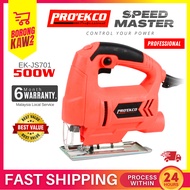PRO'EKCO EK-JS701 Electric Jig Saw 500W Variable High Speed Control Cutter Machine 曲线锯 / 锯 Potong Ka