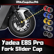 Yadea E8S Pro Fork Slider Cap 1 Pairs Front Wheel Axle Protection Yadea E8S Pro Accessories