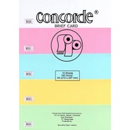 CONCORDE COVER BRIEF CARD PAPER A4 160GSM CHARTER PAPER