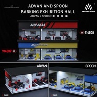 [訂購] 1∶64 場景 SPOON 🈶燈 簡易拼裝場景
