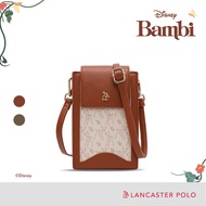 Lancaster Polo x Bambi Monogram Phone Bag Handbag Disney