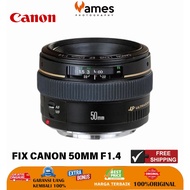 CANON 50mm F1.4 Fixed Lens For DSLR Cameras - Bokeh Lens Like New