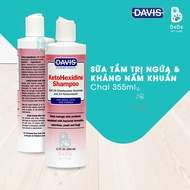 Sữa Tắm Davis KetoHexidine & MicoHexidine 355ml - Hỗ Trợ Kháng Nấm Khuẩn & Các Vấn Đề Ghẻ Ngứa Cho T
