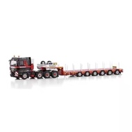 Mammoet 1: 50 MAN TGX XLX 8X4 6-Axis Flatbed Trailer Model 410299