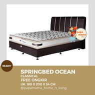 Ocean Spring Bed Tebal 32cm Tipe Classical Plus - Matras Only dan Fullset - Matras Murah - Medan