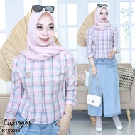 Kemeja crop quziagos