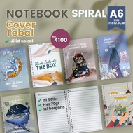 NOTEBOOK | BLOCKNOTE A6 | A6 NOTEBOOK | SPIRAL NOTEBOOK | Souvenirs | LINED NOTEBOOK