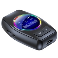 2in1 BT Audio Transmitter Receiver Real Time Status Display Wired Speakers/Amplifiers Support Deskto
