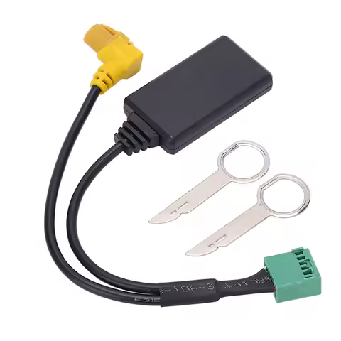 Bluetooth 5.0 AUX Cable Adapter 3G MMI AMI Audio Cable For Audi Q5 A4L A6L Q7 A5 S5 A4 A6 12Pin Wire