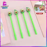 EC CT A9 Avocado Character Pen Stationery Unique Pen Cute Avocado Fruit Motif Pen