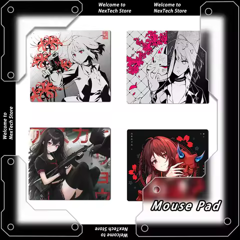 Skypad SORA YUME Glass Gaming Mouse Pad Smooth Frosted Surface Desk Mat Tempered Upgrade FPS Office 