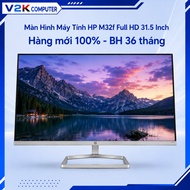 HP M32f Full HD 31.5 Inch Computer Monitor, Large Screen Sharp Display LEHUI | V2K Computer