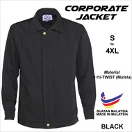 Hi Twist Jaket Korporat Hitam Corporate Jacket Black Jaket Eksekutif Executive